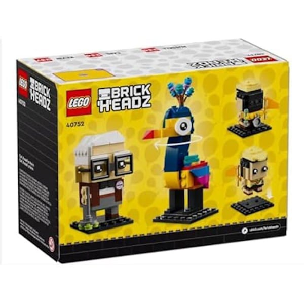 BrickHeadz - LEGO - 40572 - Carl, Russell og Kevin - 150 dele - Fra 8 år Flerfärgad