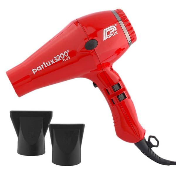 Hårtørrer - PARLUX - 1900W - Rød - 2 hastigheder - 4 temperaturniveauer Rød