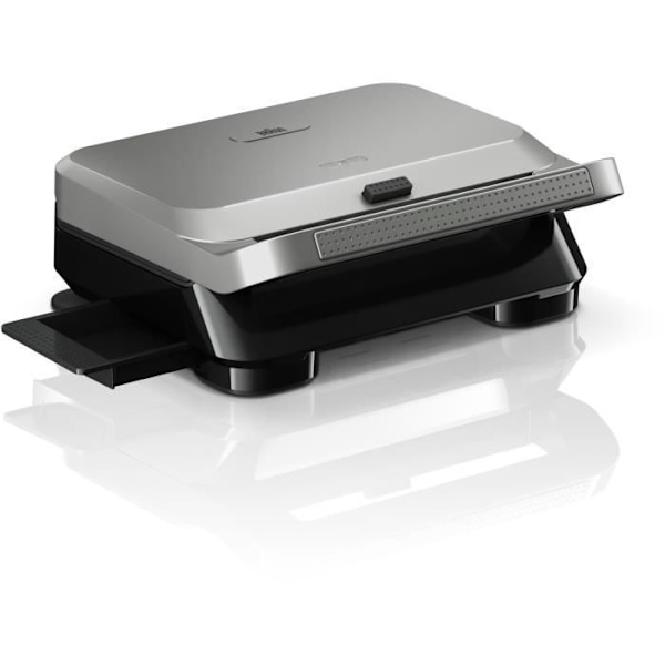 Grilli - BRAUN - Sandwich Maker 5 SM5005 - 800 W - Inox / Musta Ruostumaton teräs ja musta