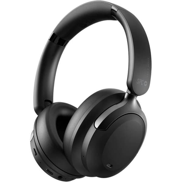 Trådløse Bluetooth-hovedtelefoner - SPC - Heron 2 Pro - 75 timers batteritid - ANC - Dobbelt forbindelse Sort
