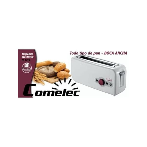 COMELEC TP1719 750 W leivänpaahdin - -