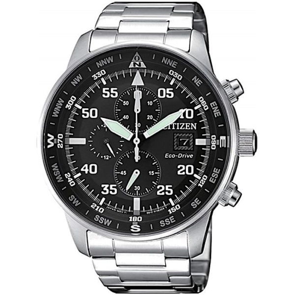 Chronograph Watch - Citizen - CA0690-88E - Stål - Eco Drive - 100 m vattentäthet