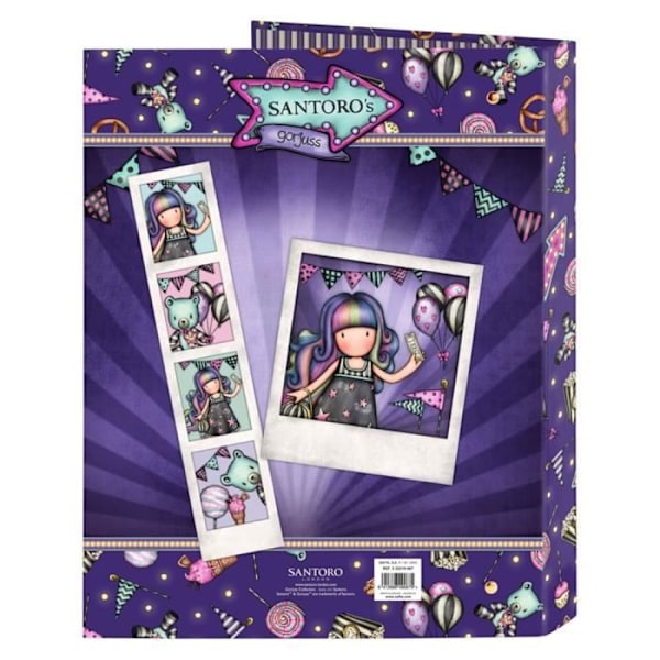 Classeur - Safta - Folio Gorjuss Forlystelsespark - Multifarvet - 26,5 x 33 x 4 cm - Unisex Flerfärgad