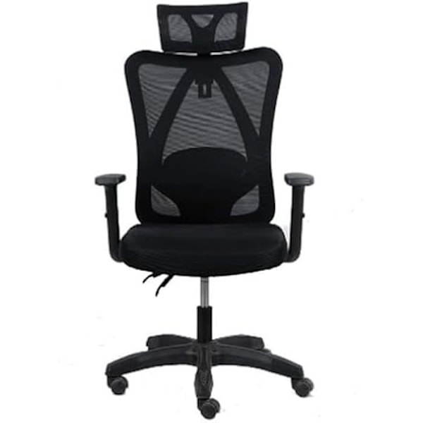 Gembird Kontorstol OC-Onyx Sort 1 stk. Svart