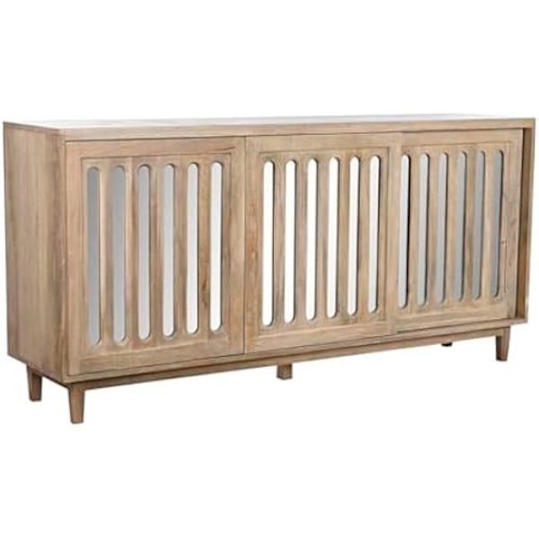 Skänk - DKD HEMINNREDNING - Brun - 175 x 40,5 x 83,5 cm - Flerfärgad - Låg skänk Flerfärgad