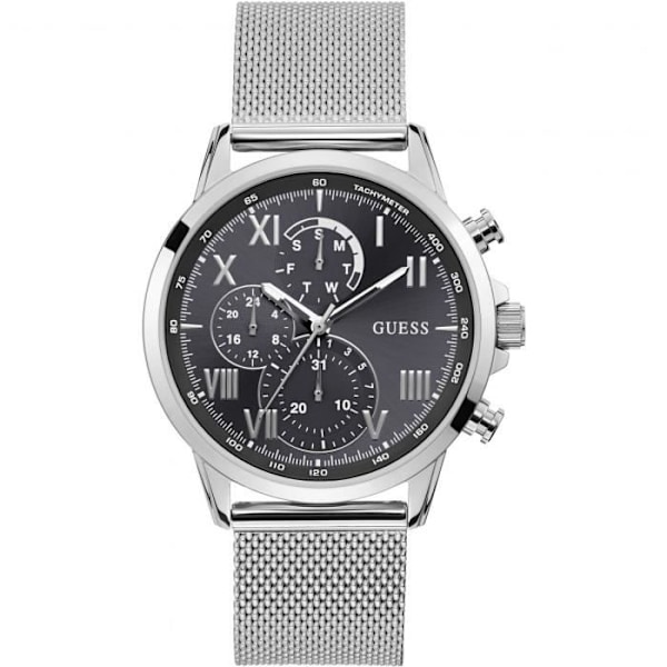 Klocka - Guess - W1310G1 - Quartz - Rostfritt stål - Analogisk Silvergrå