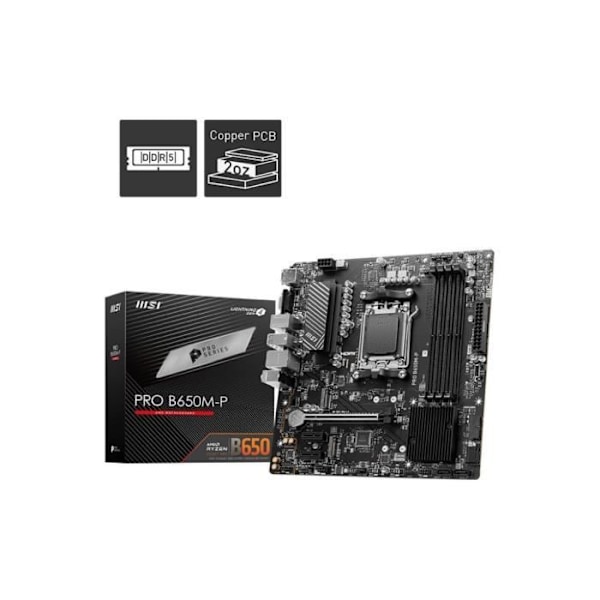 Emolevy – MSI – PRO B650M-P (911-7E27-001)