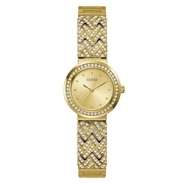 Klocka - GUESS - GW0476L2 - Gul - Kvarts - Analogisk