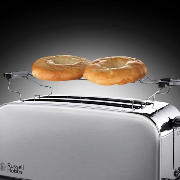 RUSSELL HOBBS Adventure 2-plads baguette brødrister - 6 bruningsniveauer