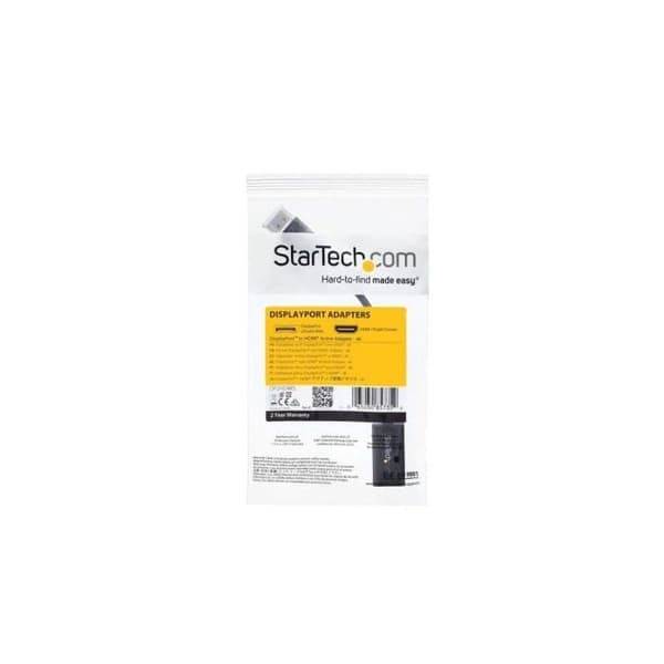 STARTECH.COM Aktiv DisplayPort 1,2 til HDMI 4K-adapter til desktop eller bærbar computer, der er kompatibel med DP