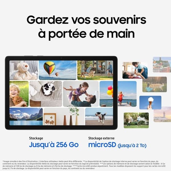 Samsung Galaxy Tab A11+ 11" 128 Go Hopea