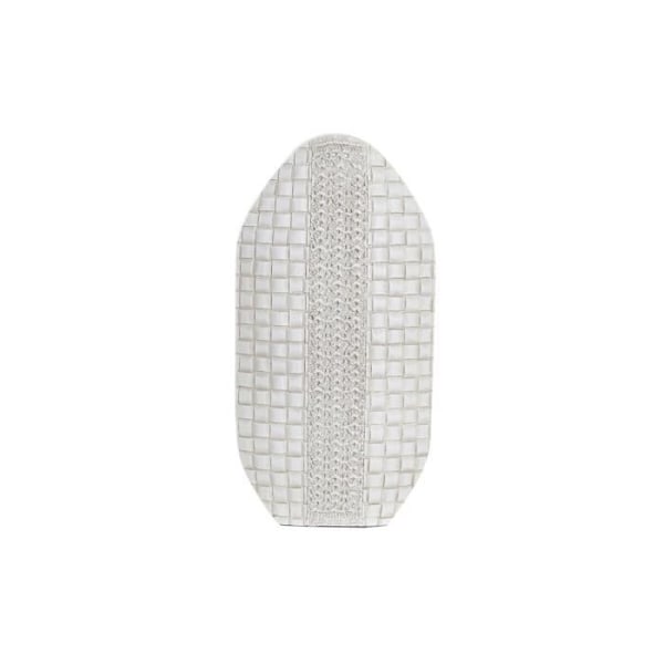 valkoinen maljakko moderni design 36 cm