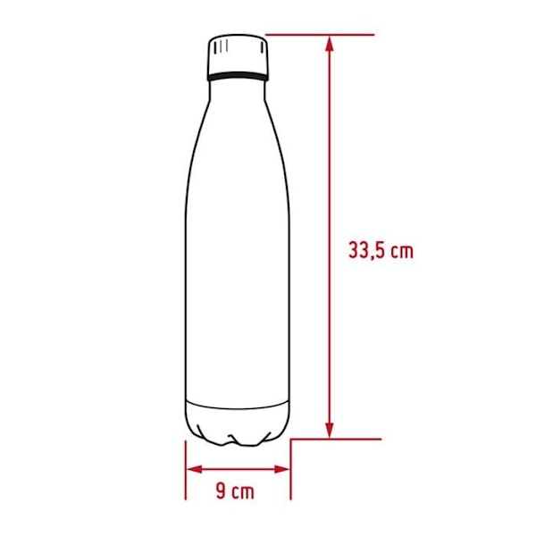 Förvaringslådor - Nerthus lufttäta lådor - FIH 895 - Dubbelväggsflaska