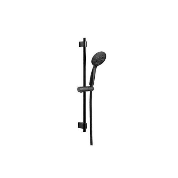 Young Line 66cm brusestangssæt i rustfrit stål, mat sort - GENERIC Matte svart