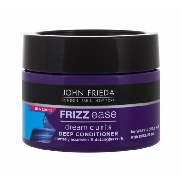 Hårmaske - JOHN FRIEDA - Frizz Ease Dream Curls Deep - 250ml - Dyb hydrering - Glans
