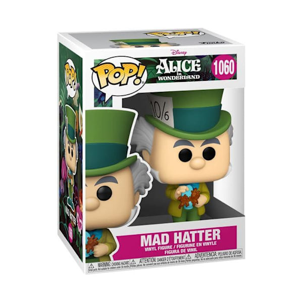Funko - Liisa ihmemaassa - POP! Hatuntekijä 9 cm Flerfärgad