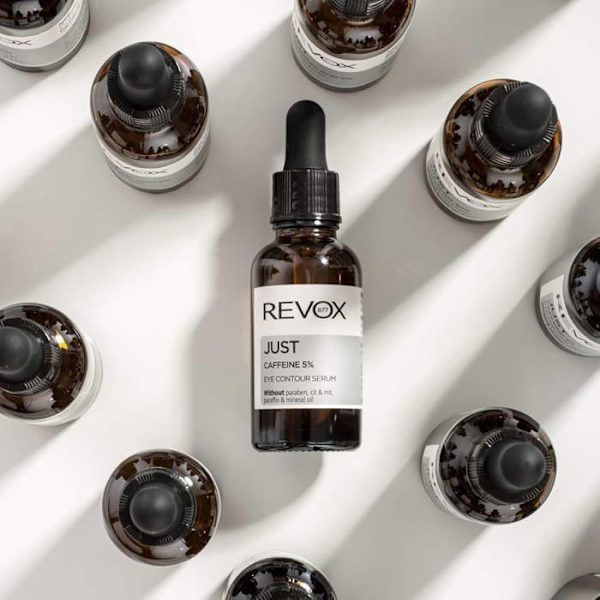 Silmäsarvi - Revox - Kofeiinigeeli 5% - 30ml - Vähentää turvotusta ja tummia silmänalusia - Ilman hajusteita