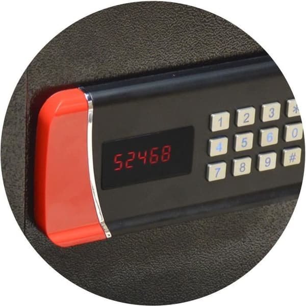 Sähkölukko - Work Men Security - CFEH563744 - Ulkomitat 56 x 37 x 44.5 cm Sort