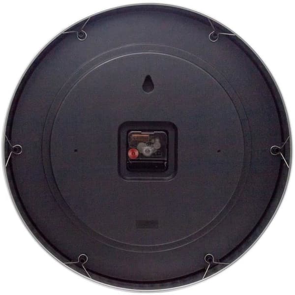 Vægur - NeXtime - 2 sekunder - Ø 40 cm - Metal - Hvid Hvid