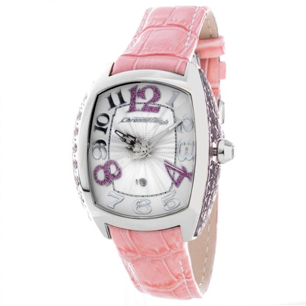Chronotech damklocka CT7998L-07 (35 mm) rosa/vit
