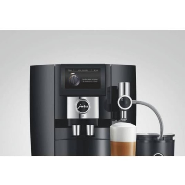Robot expresso - JURA - J8 - Piano Black - 15 bar - 1450 Watt - Inbyggd kvarn Vit