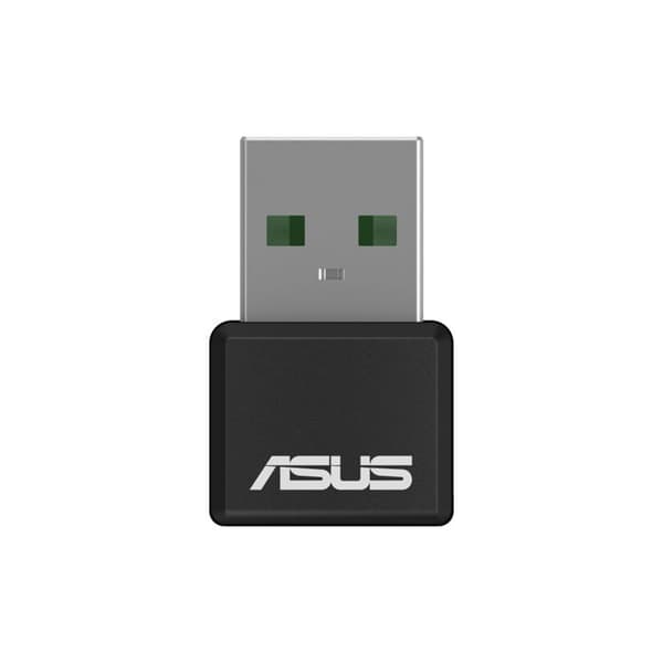 Asus Wifi 6 USB-AX55 Nano Musta ja Hopea