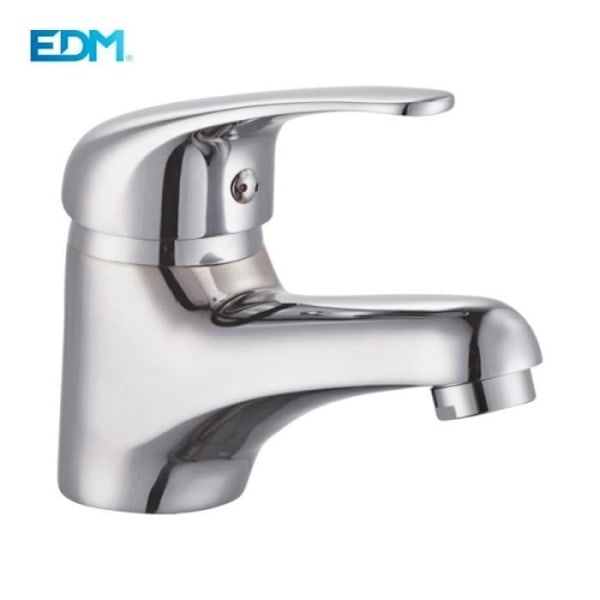 Håndvaskarmatur - EDM - H2O - Enkeltgreb - Grå
