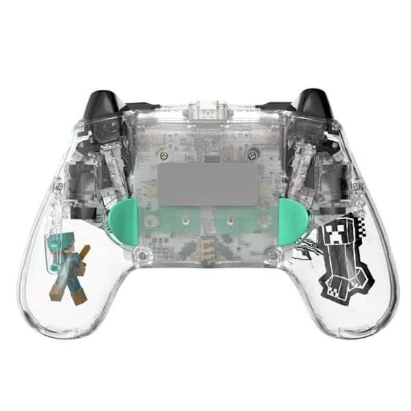 Controller - Xbox Series X|S, Xbox One og PC - Minecraft: Diamond - Trådløs - PDP - Gennemsigtig Transparent