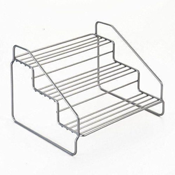 Metaltex Steppo 3-lags krydderihylde Sølv 20x18x15cm - 364623095