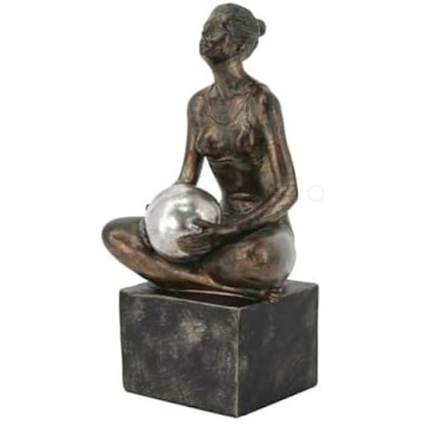 Dekorativ statyett - DKD HEMINNREDNING - Flerfärgad - 14 x 11,5 x 25,5 cm - Inomhus - Blandat Flerfärgad