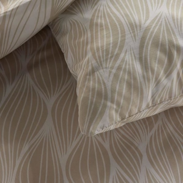 Sängkläder - TODAY Crazy - Grafiskt Tryck - 2 personer - 220 x 240 cm - Beige Beige