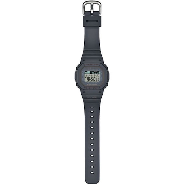 Casio Ur - Kvinder - GLX-S5600-1ER - Vandtæt 20 Atm - Sort Plast Rem Svart