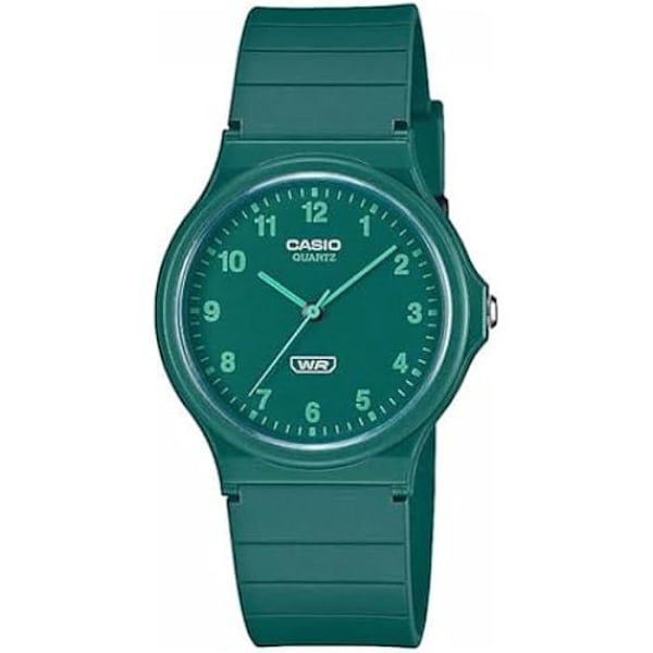 Ur - CASIO - MQ-24B-3BEF - Grøn - Plast - Kvarts - Analog