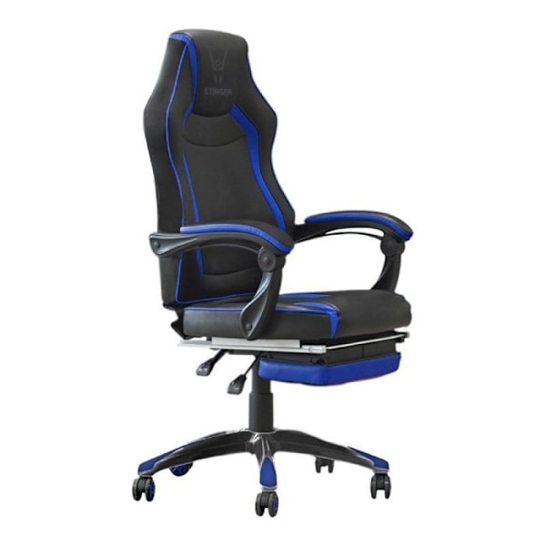 Woxter stinger station rx gaming stol/blå og sort blått och svart