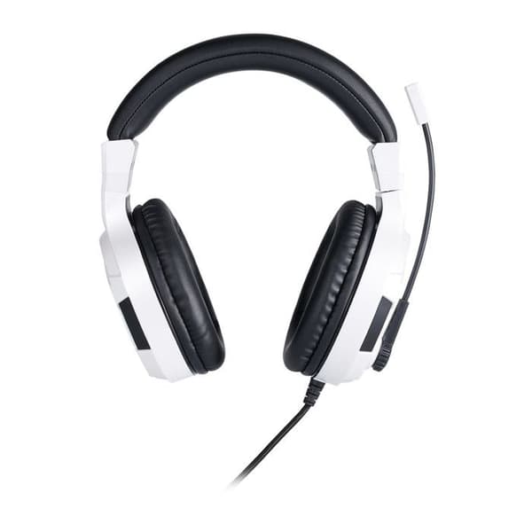 PS4 headset - BIGBEN - V3 White - Wired - Over-ear - Adjustable microphone Hvid