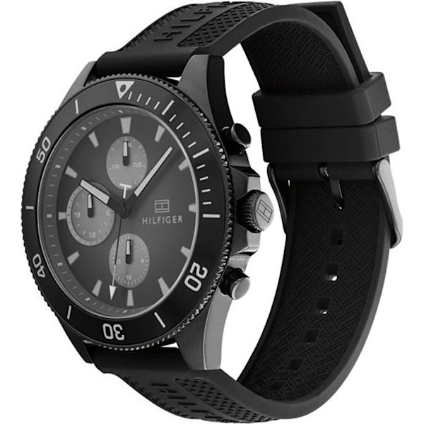 Ur - Tommy Hilfiger - 1791921 - Quartz - Sort - 5 ATM vandtæthed sort