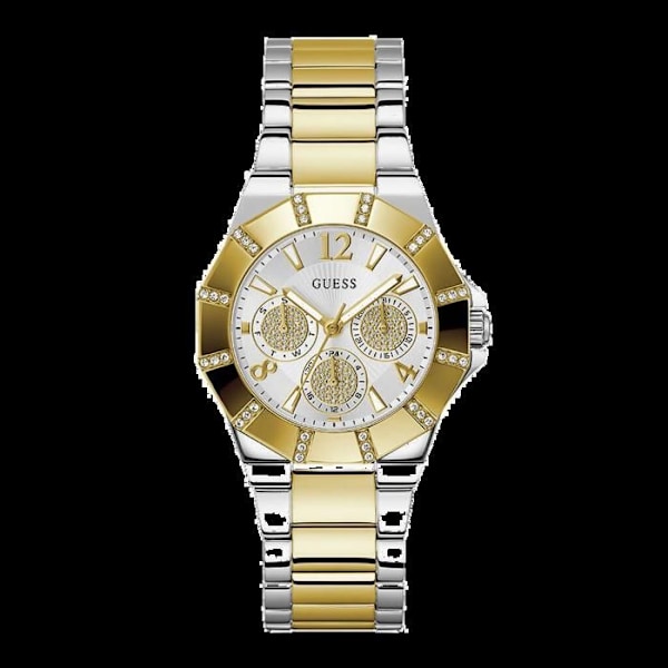 Klocka - Guess - Sunray GW0616L2 - Armband i Guldstål - Chic - Kvinna gyllene