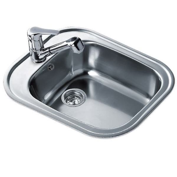 TEKA Pen Tank 1 bakke Glat rustfrit stål Inox