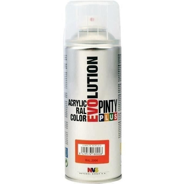 Sprayfärg - PINTY - RAL1014 - Blank - 400 mL - Snabbtorkande 15min Kräm ral1014