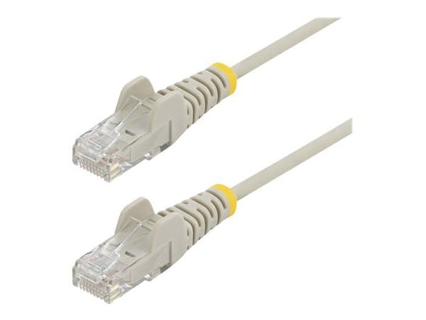 CAT6 Rj45-kaapeli - STARTECH - 2M - Ohut - 28 AWG - Väri: Musta