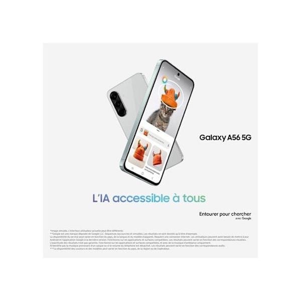 SAMSUNG Galaxy A56 5G Smartphone 256 GB Rosa Rosa