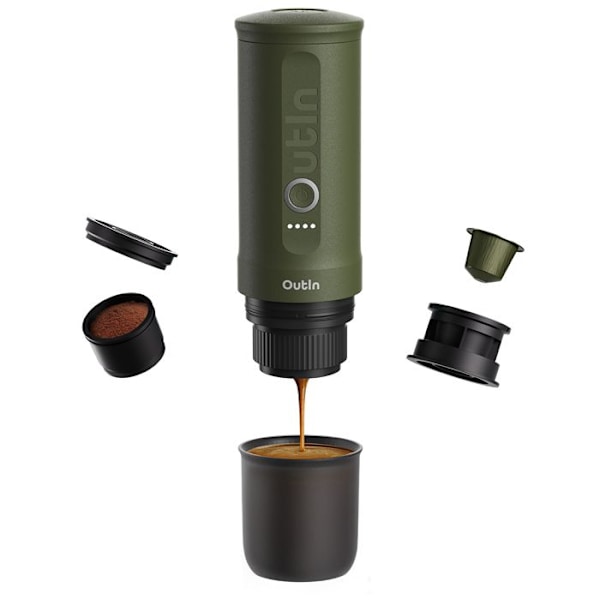 OutIn Nano Espresso-kone vihreä