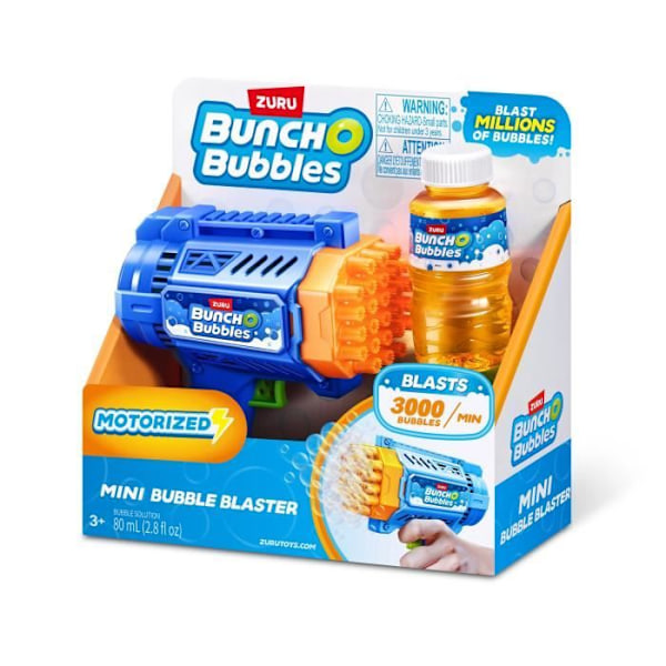 Legetøj - Zuru - Bunch O Bubbles - Lille Bubble Blaster - 3000 bobler/min - Fra 3 år