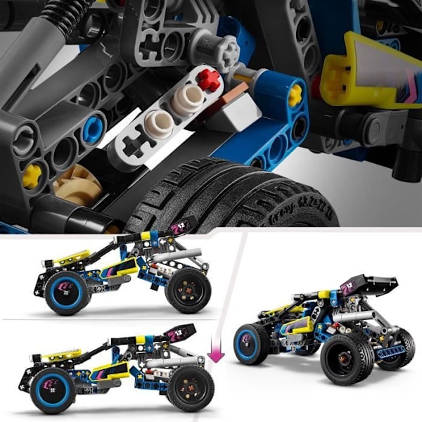 LEGO® 42164 Technic terrænløbsbuggy, rallykøretøj, byggelegetøj til racerbiler Flerfärgad
