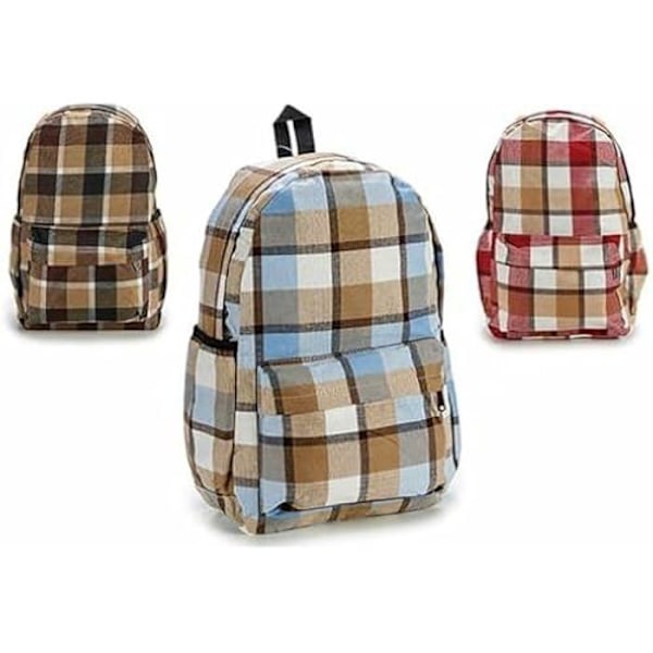 Ryggsäck - PINCELLO - S3624068 - Flerfärgad - Rutar - 13 x 45 x 31 cm Flerfärgad