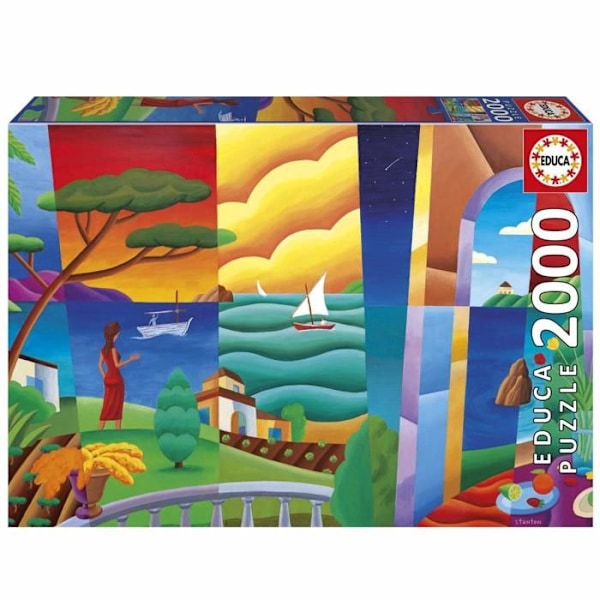 Pussel 2000 bitar: PHILIP STANTON Penélope Espera