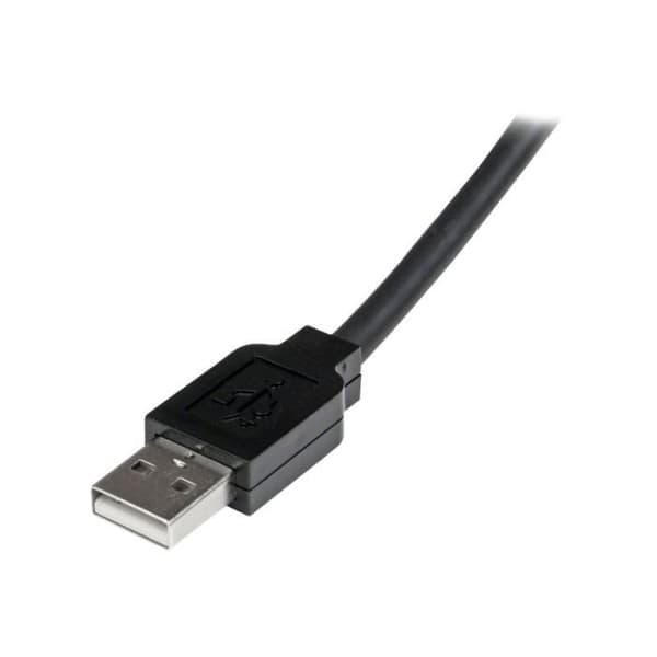 USB-toistinkaapeli 15 m - STARTECH.COM - Aktiivinen USB-jatko - musta