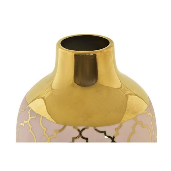 orientalisk roséguld porslinsvas (15 x 15 x 41,5 cm)