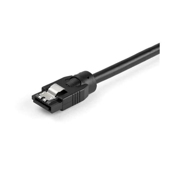 SATA-kaapeli - STARTECH - 0,3 m - Musta - Lukittavat liittimet - Kovalevy