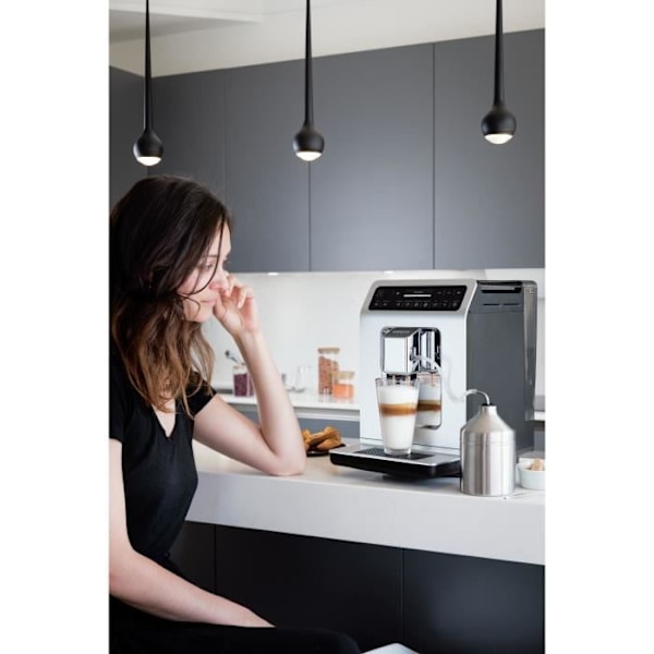 KRUPS Evidence EA8911 espresso-kone - Integroitu jauhinkone - 1450 W - Valkoinen